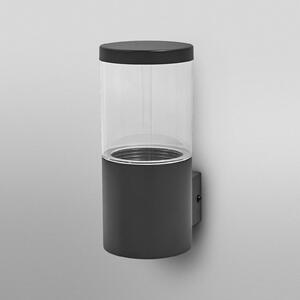 OSRAM Vonkajšie nástenné svietidlo ENDURA CLASSIC EBRO, tmavošedé, IP44, Hliník / sivá / zinok, Nehrdzavejúca oceľ, Moderný