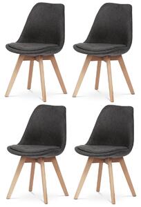 Sada jedálenských stoličiek CT-751 GREY2, 4 ks