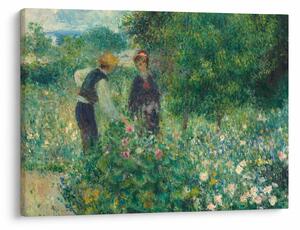 Obraz - Auguste Renoir, Picking Flowers, reprodukcia (70x50 cm)