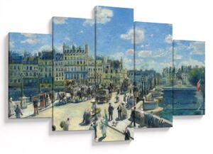 Obraz - Auguste Renoir, Pont Neuf, Paris, reprodukcia (150x105 cm)