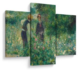 Obraz - Auguste Renoir, Picking Flowers, reprodukcia (90x60 cm)