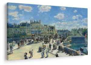 Obraz - Auguste Renoir, Pont Neuf, Paris, reprodukcia (90x60 cm)