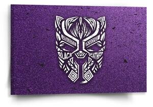 Sablio Obraz BLACK PANTHER wakanda forever Biely - 60x40 cm