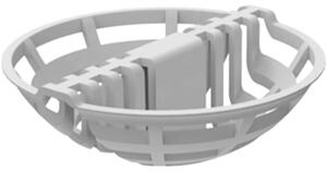 ACO ShowerDrain E-Line sito na vlasy Ø 38 mm Príslušenstvo pre odtok sprchového kanála