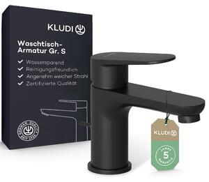 Kludi X1 umývadlo EHM 75 m. Odtoková súprava matná čierna, 1 ks