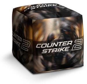 Sablio Taburet Cube Counter Strike 2 Vojak - 40x40x40 cm