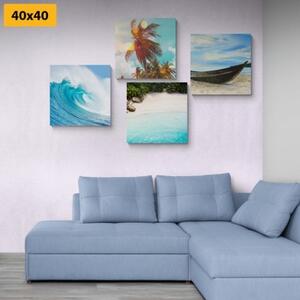 Set obrazov nádych mora - 4x 40x40