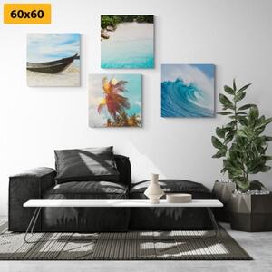 Set obrazov nádych mora - 4x 40x40