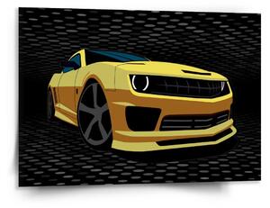 Sablio Obraz Chevrolet Camaro Bodky - 150x110 cm