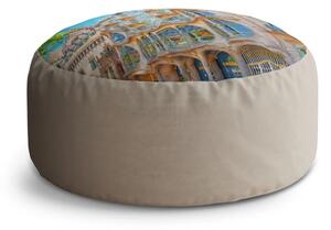 Sablio Taburet Circle Barcelona Gaudi Casa Batllo 2: 38x48 cm