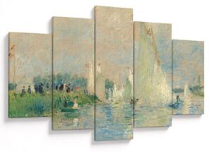 Obraz - Auguste Renoir, Regatta at Argenteuil, reprodukcia (150x105 cm)