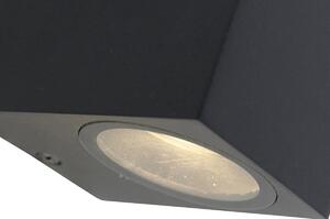 Moderné nástenné svietidlo čierne IP44 - Baleno I
