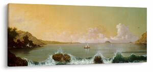 Obraz - Martin Johnson Heade, Rio de Janeiro Bay, reprodukcia (120x50 cm)