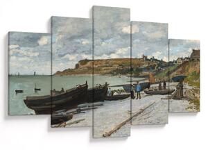 Obraz - Claude Monet, Sainte Adresse, reprodukcia (150x105 cm)