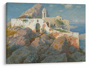 Obraz - William Stanley Haseltine, Santa Maria a Cetrella, Anacapri, reprodukcia (70x50 cm)