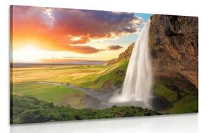 Obraz nádherný vodopád na Islande - 60x40
