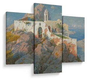 Obraz - William Stanley Haseltine, Santa Maria a Cetrella, Anacapri, reprodukcia (90x60 cm)