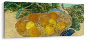 Obraz - Vincent van Gogh, Still Life of Oranges and Lemons with Blue Gloves, reprodukcia (120x50 cm)