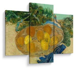 Obraz - Vincent van Gogh, Still Life of Oranges and Lemons with Blue Gloves, reprodukcia (90x60 cm)