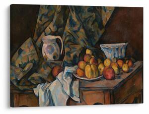 Obraz - Paul Cézanne, Still Life with Apples and Peaches, reprodukcia (70x50 cm)