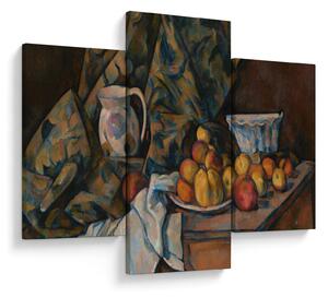 Obraz - Paul Cézanne, Still Life with Apples and Peaches, reprodukcia (90x60 cm)