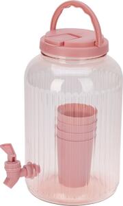 Nápojový dávkovač 3,75 l, ružová