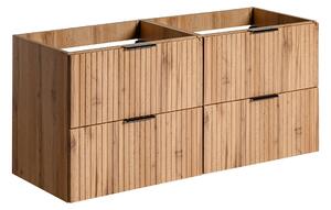 Comad Skrinka pod umývadlo Casad 120 cm dub wotan