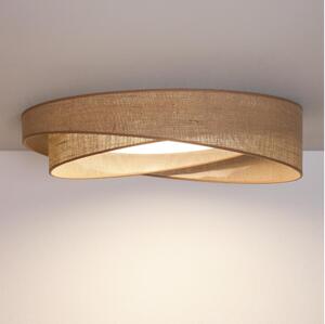 BRILAGI - LED stropné svietidlo VELVET TWIST LED/24W/230V 4000K pr. 55 cm béžové