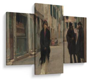 Obraz - John Singer Sargent, Street in Venice, reprodukcia (90x60 cm)