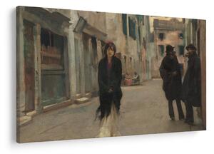 Obraz - John Singer Sargent, Street in Venice, reprodukcia (90x60 cm)