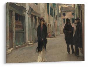 Obraz - John Singer Sargent, Street in Venice, reprodukcia (70x50 cm)