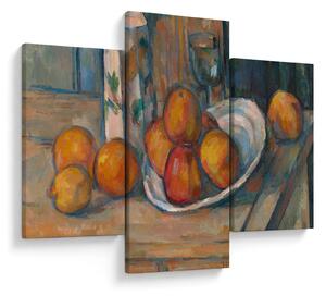 Obraz - Paul Cézanne, Still Life with Milk Jug and Fruit, reprodukcia (90x60 cm)
