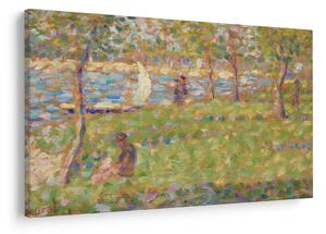 Obraz - Georges Seurat, Study for "La Grande Jatte", reprodukcia (90x60 cm)