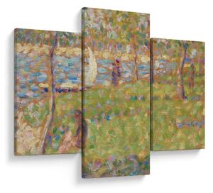 Obraz - Georges Seurat, Study for "La Grande Jatte", reprodukcia (90x60 cm)