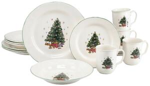 KOMBINOVANÝ SERVIS Tannenbaum bunt 16-dielne Creatable - Jedálenské sety, Online Only