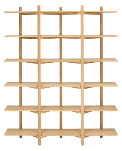 Policová zostava Zig Zag High, Oak – Hem