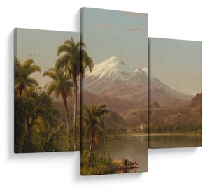 Obraz - Frederic Edwin Church, Tamaca Palms, reprodukcia (90x60 cm)