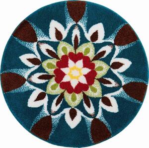 GRUND Mandala koberec HARMONY zelený Rozmer: ø 100 cm