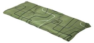 Poduška na lavicu RESTON 150x48 cm - viac variantov Farba: Zelená