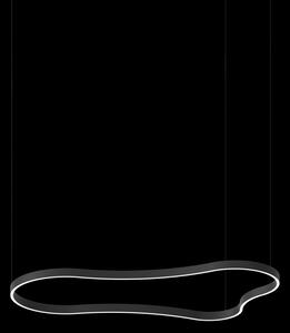 Ideal lux I345277 LED závesné stropné svietidlo WAVES | 54W integrovaný LED zdroj