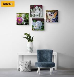 Set obrazov nádych nebeského pokoja - 4x 40x40