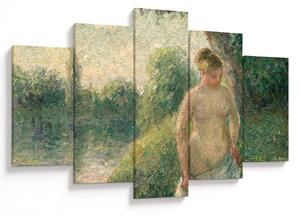 Obraz - Camille Pissarro, The Bather, reprodukcia (150x105 cm)