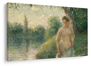 Obraz - Camille Pissarro, The Bather, reprodukcia (90x60 cm)