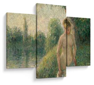 Obraz - Camille Pissarro, The Bather, reprodukcia (90x60 cm)