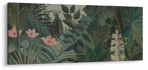 Obraz - Henri Rousseau, The Equatorial Jungle, reprodukcia (120x50 cm)