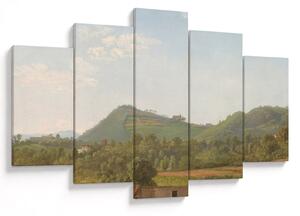 Obraz - Simon Denis, View Near Naples, reprodukcia (150x105 cm)