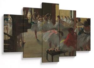 Obraz - Edgar Degas, The Dance Class, reprodukcia (150x105 cm)