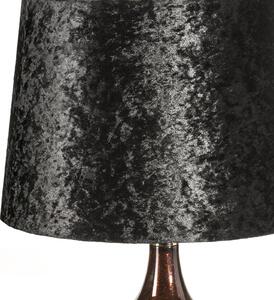 Stolná lampa Helen 40x64 cm čierna