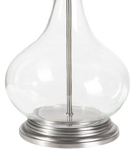 Stolná lampa Kim 32x61 cm tyrkysová