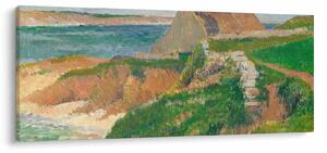 Obraz - Henri Moret, The Island of Raguenez, Brittany, reprodukcia (120x50 cm)